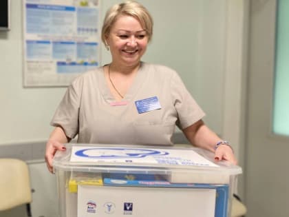 Еще одну «Добрую комнату» пополнили игрушками в Видновской РКБ.