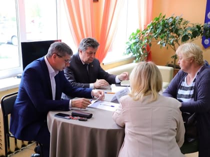 Выездная администрация прошла в деревне Ратчино