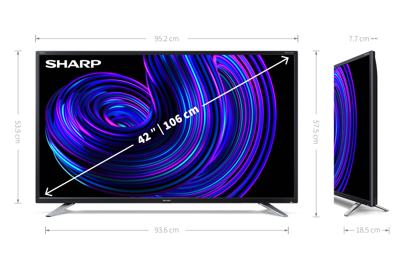 42″ Full HD Smart TV | 42EE2K - Sharp Consumer UK 42″ Full HD Smart TV | 42EE2K - Sharp Consumer UK
