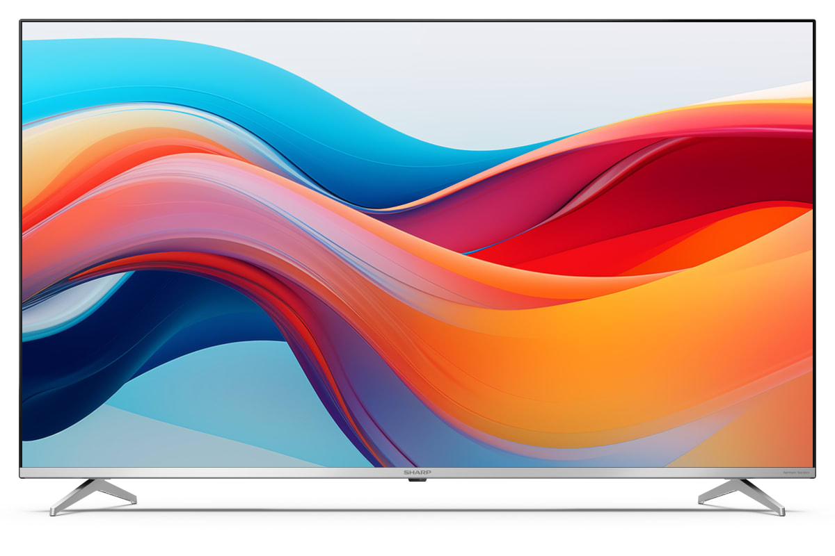 50″ 4K Ultra HD QLED Google TV™ | 50GP6465E - Sharp Consumer 50″ 4K Ultra HD QLED Google TV™ | 50GP6465E - Sharp Consumer
