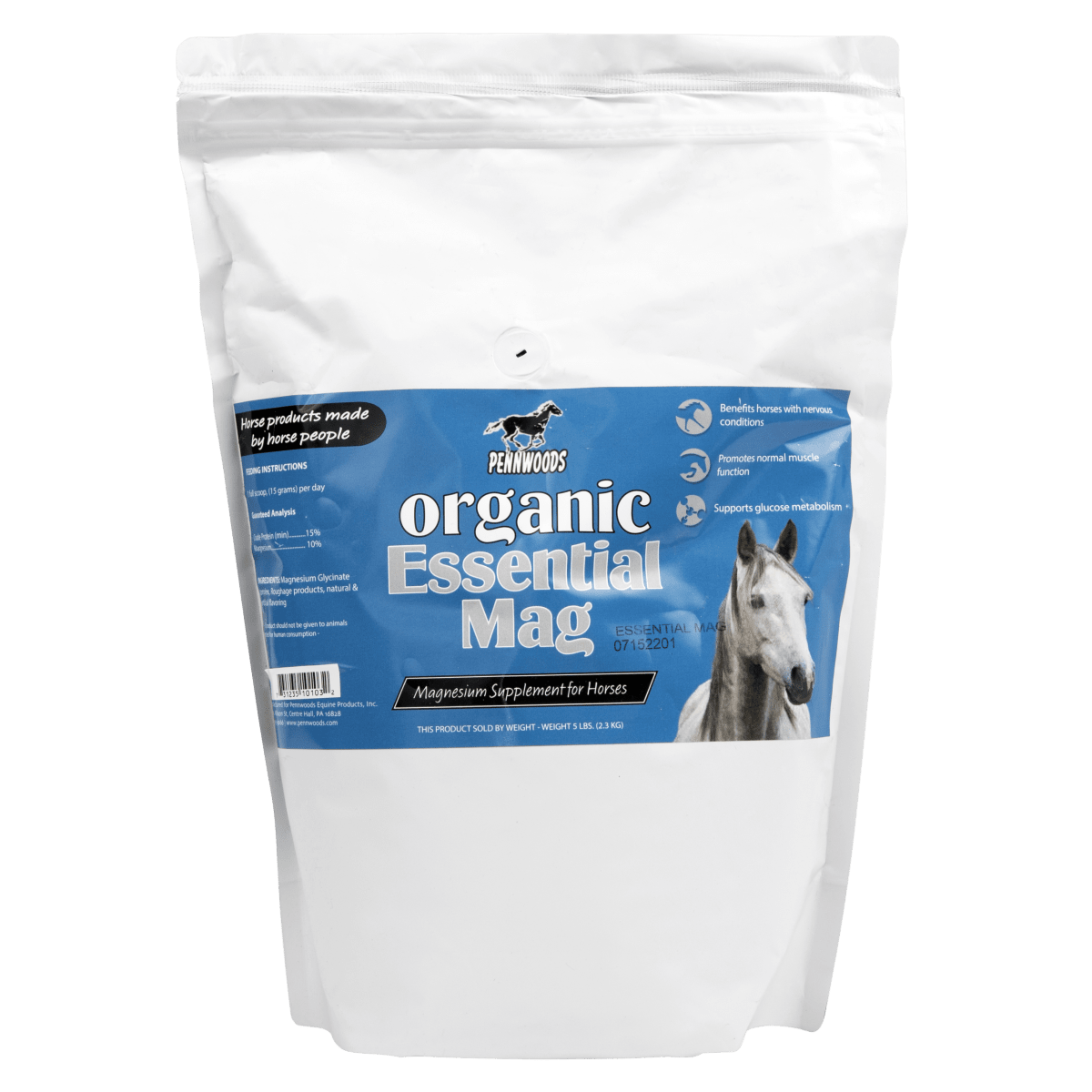 ORGANIC ESSENTIAL MAGNESIUM 5 LBS