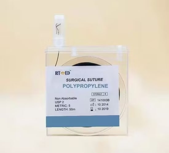 SUTURE CASTTE NO-ABSORBABLE