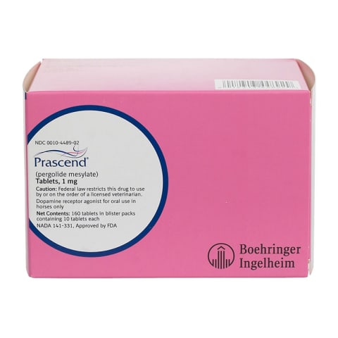 PRASCEND PERGOLIDE 1 MG, 160 TABS