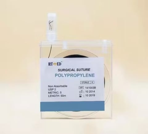 SUTURE CASTTE NO-ABSORBABLE