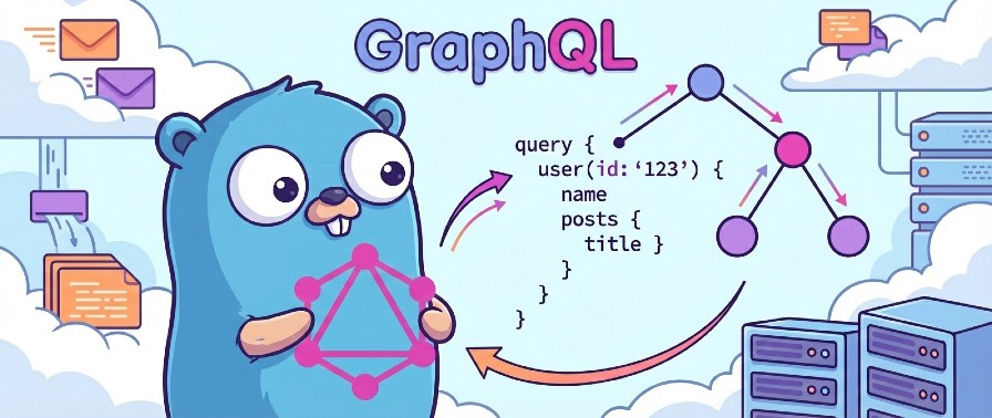 Gopher + GraphQL Logo
