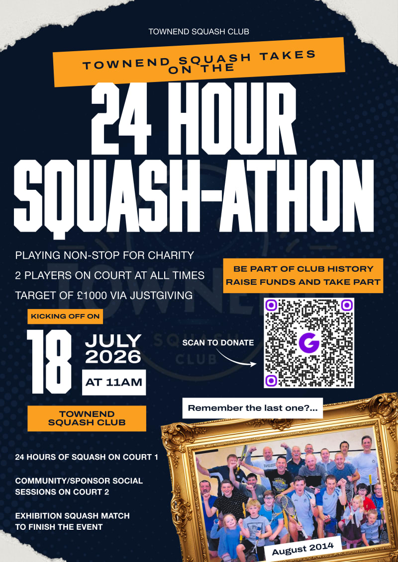 24 Hour Squash-athon