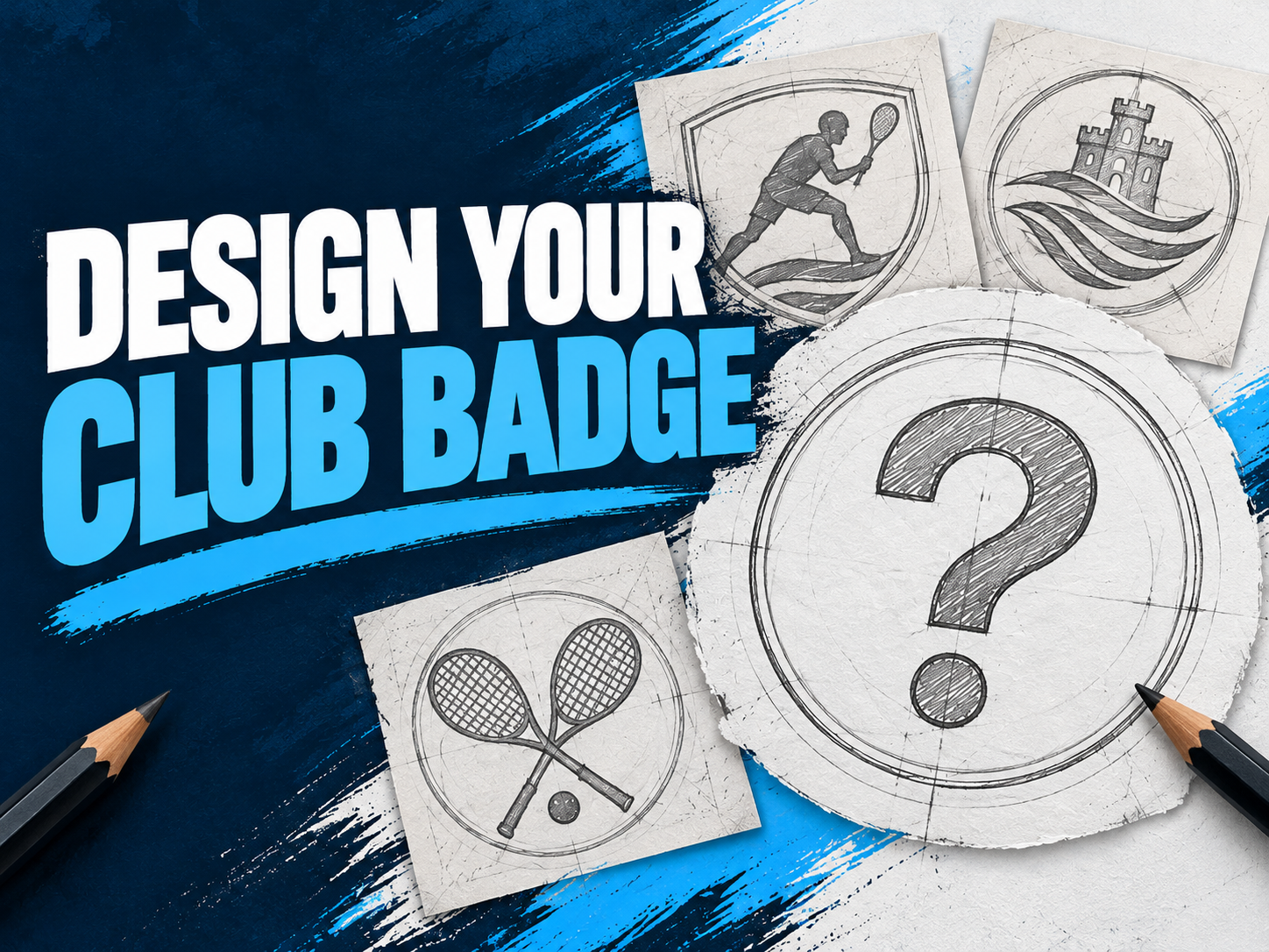 Design your club badge poster