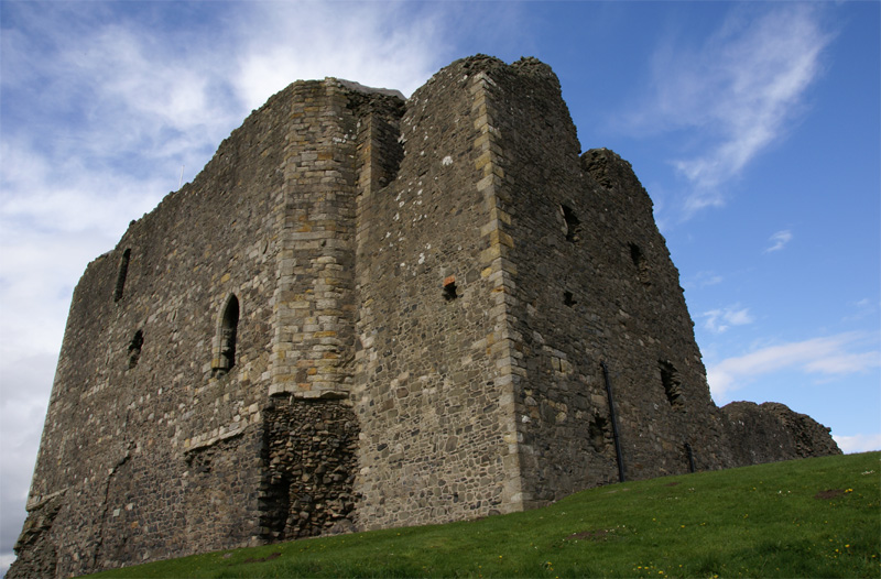 Dundonald Castle, an iconic landmark of the local community