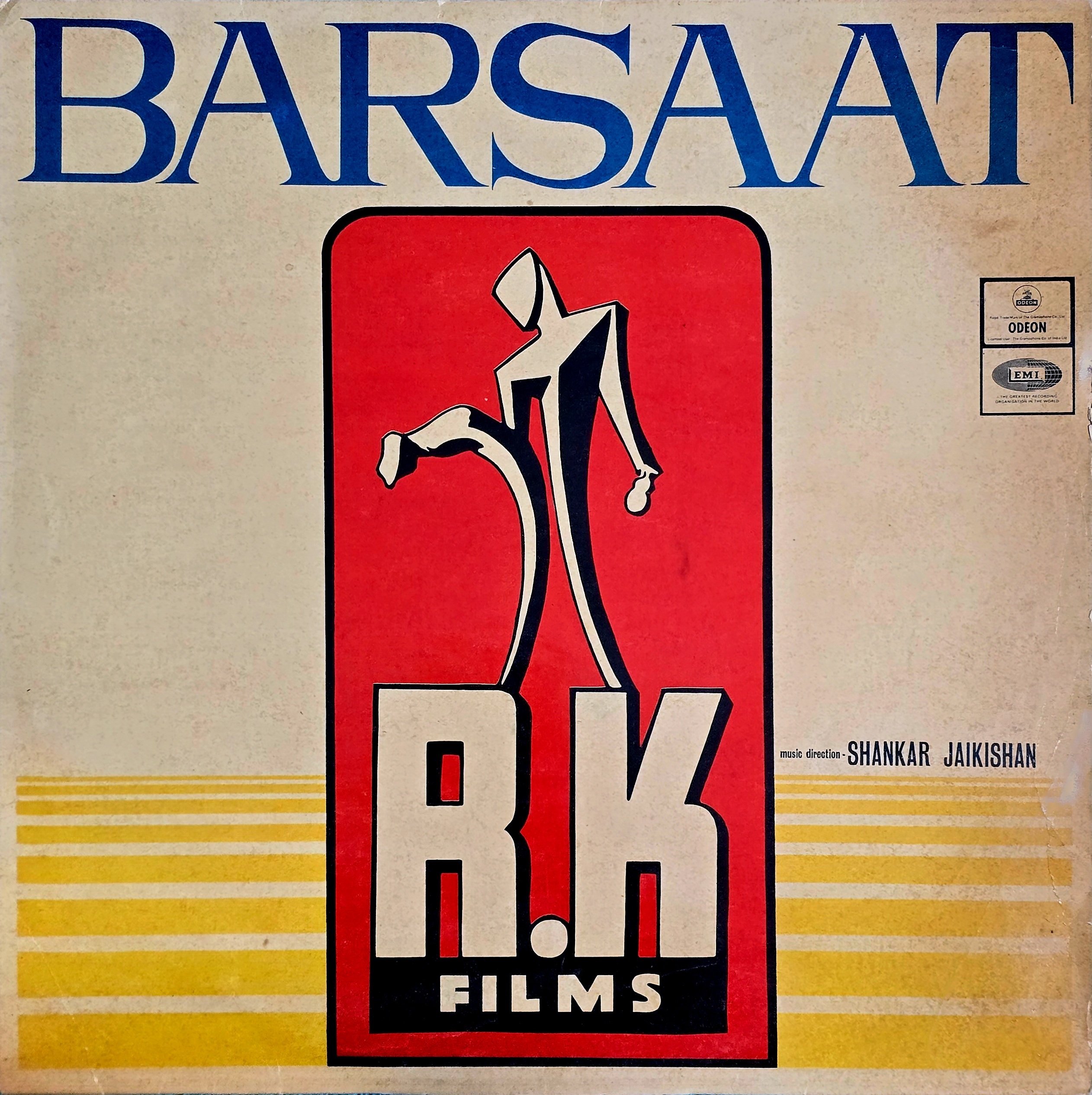 BARSAAT - VINYK RECORD ( ODEON / MINT / REPRINT COVER ) MOCE 4180 - thumbnail 1