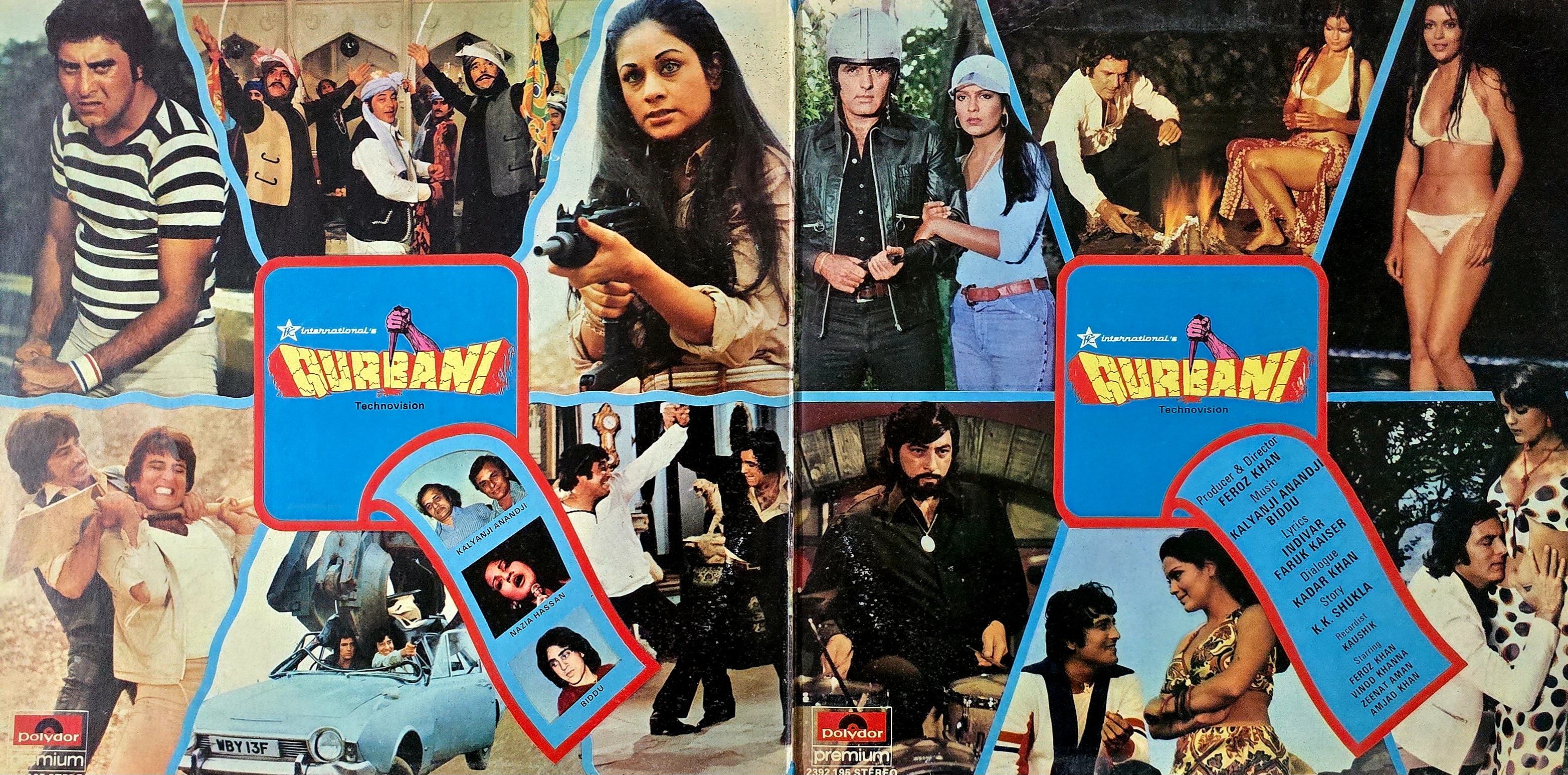 QURBANI - VINYL RECORD ( POLYDOR / BOOKFOLD / MINT ) 2392 195 - thumbnail 2