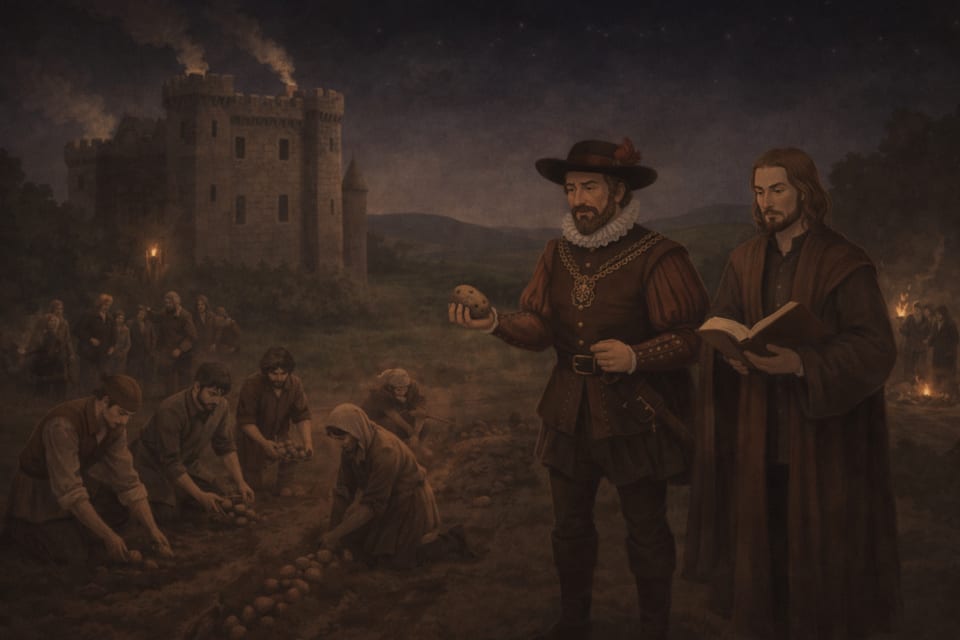 Castle Matrix timeline illustration for 1580