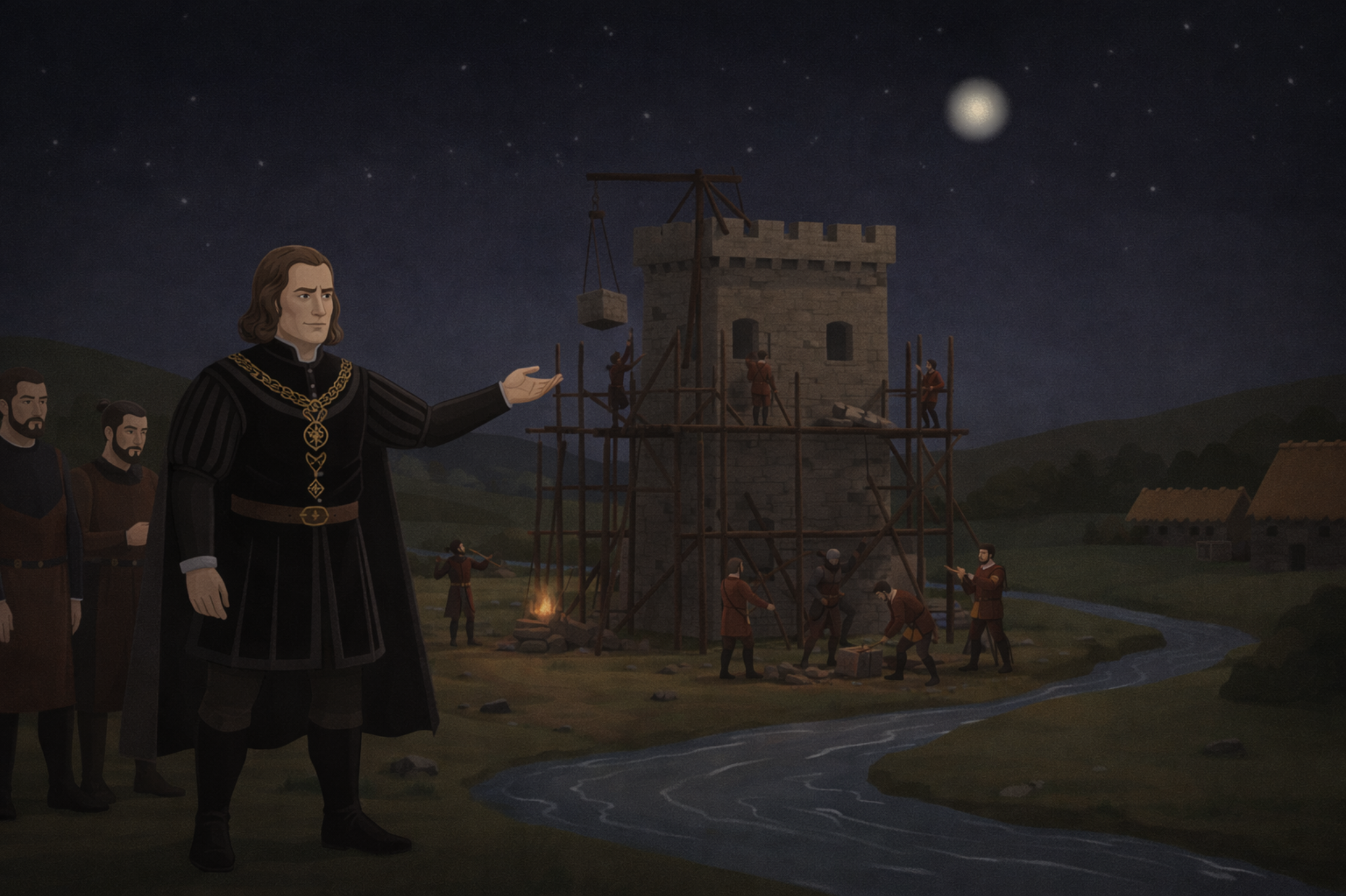 Castle Matrix timeline illustration for 1420