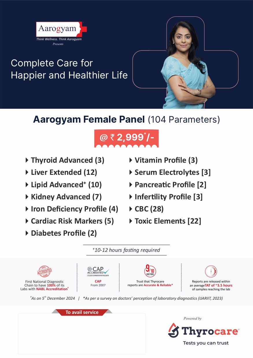 AAROGYAM FEMALE PANEL