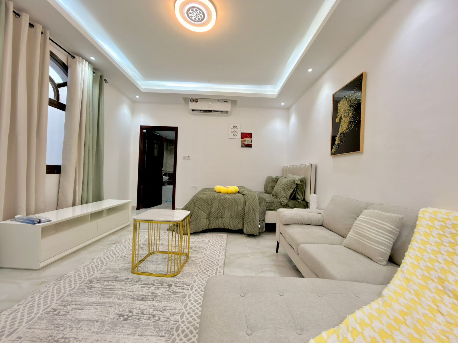 Fully Furnished Studio with Backyard — Opposite Madina Zayed Shopping Center - photo 1
