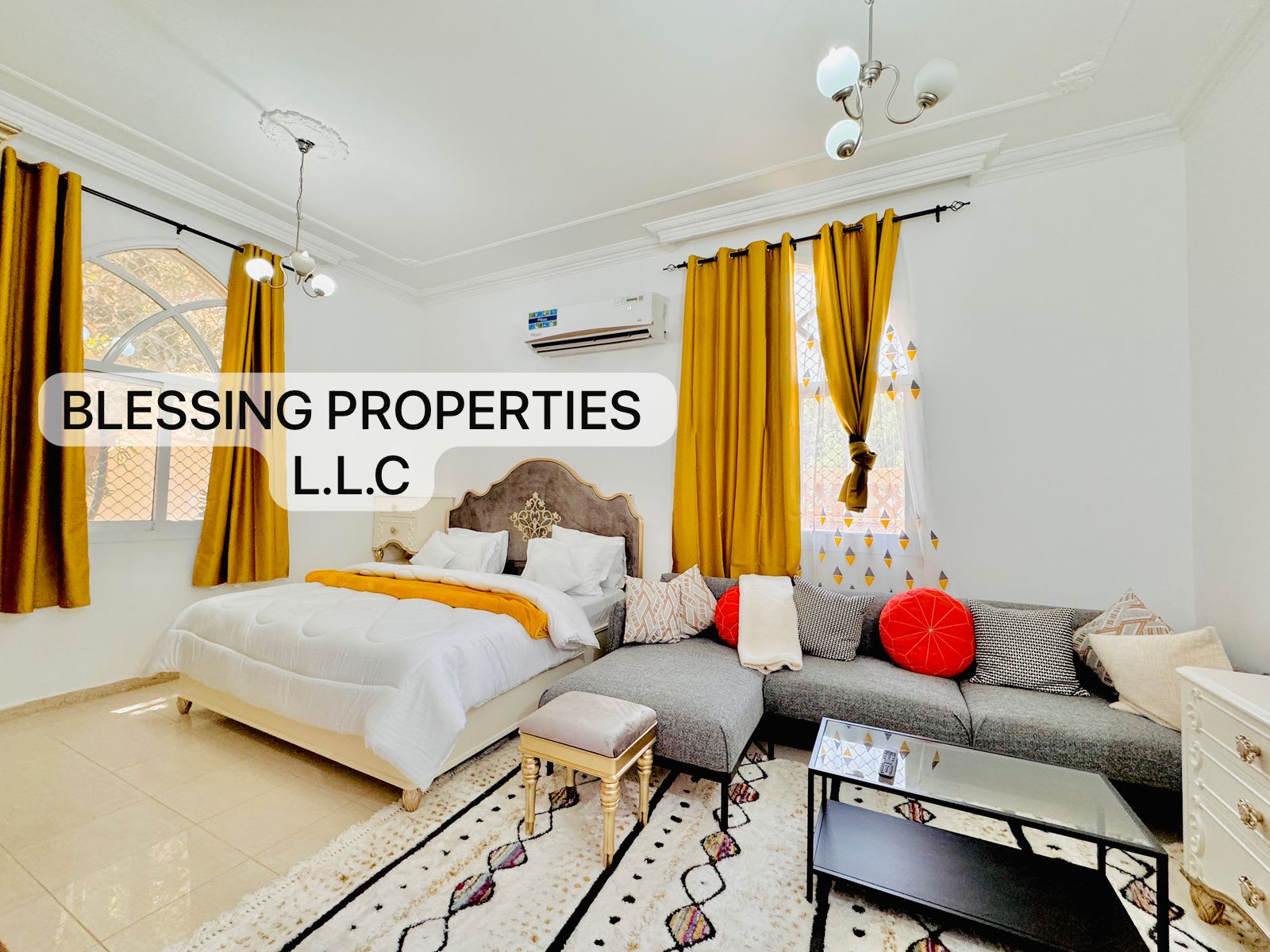 Fully Furnished Studio Opposite Mushrif Mall — Available 8th - photo 1
