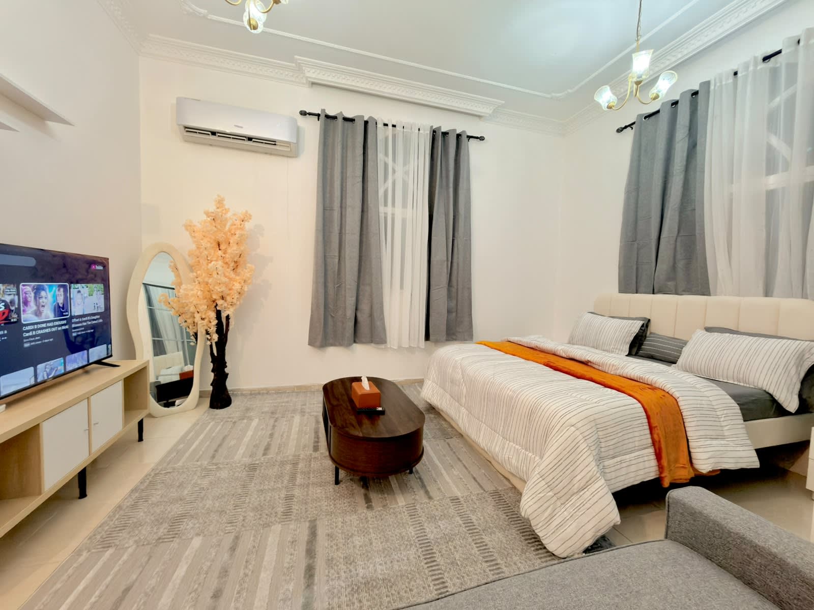 Fully Furnished Studio with Private Backyard — Opposite Mushrif Mall - photo 7