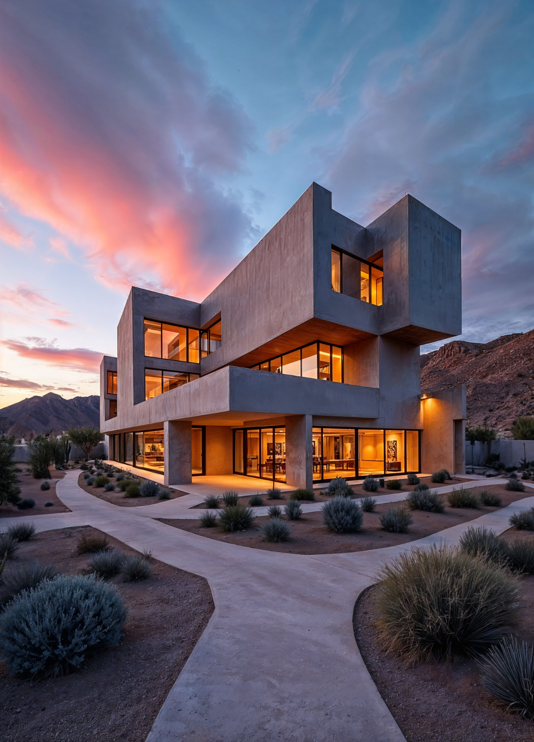 The Desert Fortress of Modern Elegance