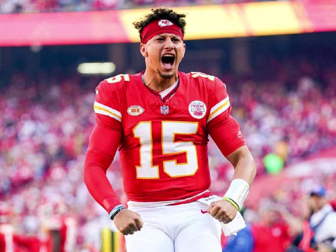 Patrick Mahomes, a football player.