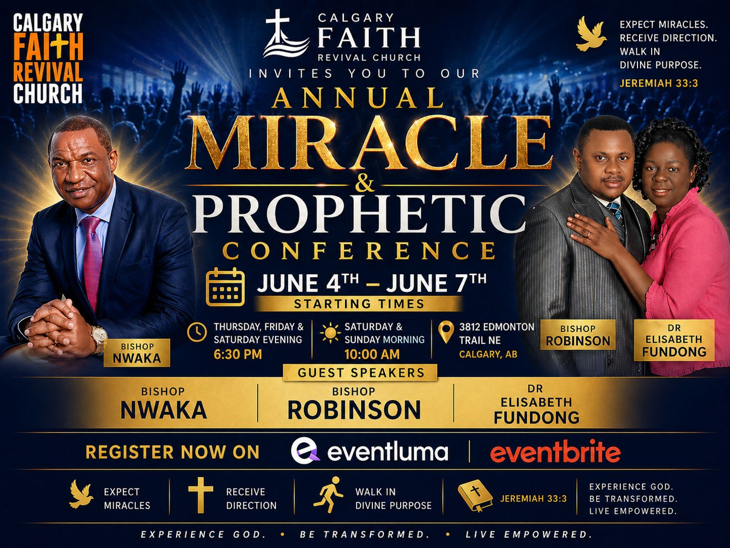 ANNUAL MIRACLE AND PROPHETIC CONFERENCE 2026