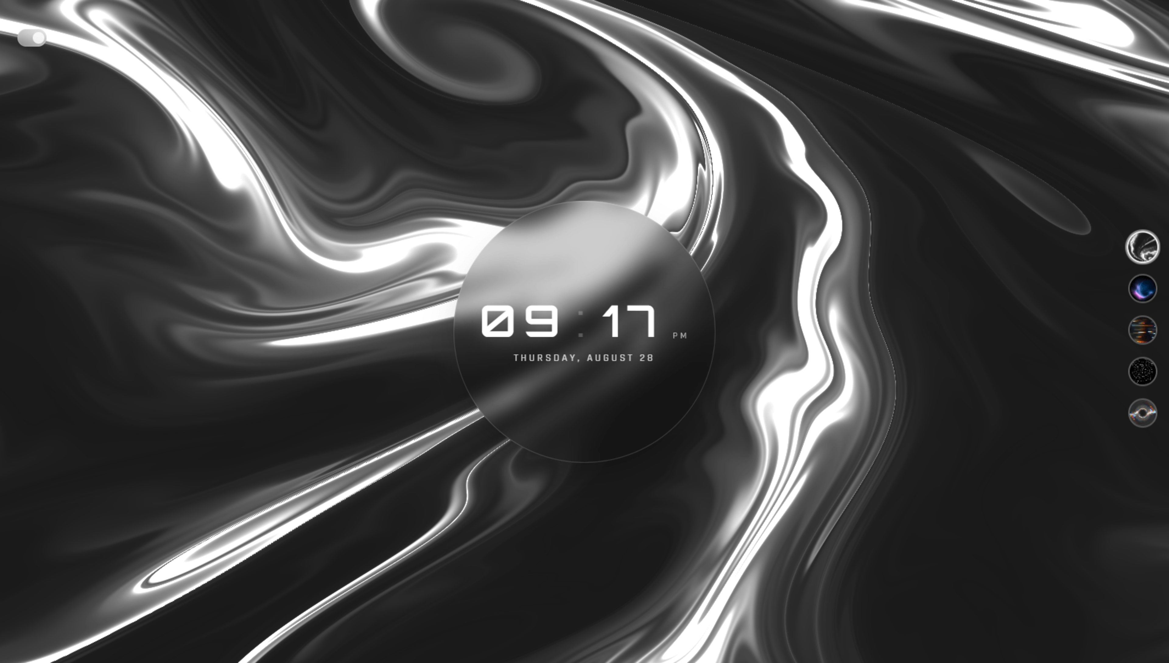 Immersive Mode view of the Feyra dial