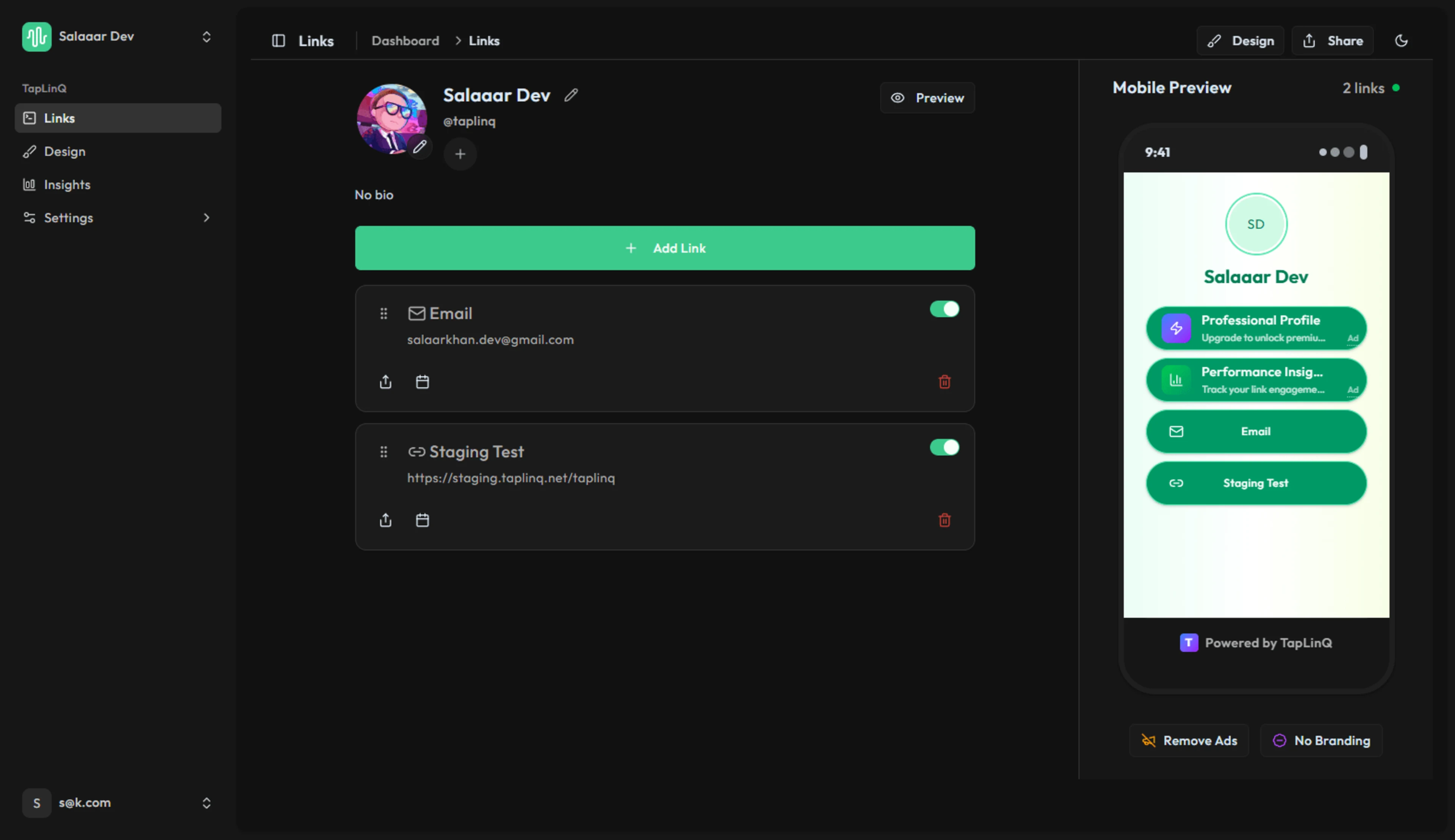 Evidence 5 for The TaplinQ Case