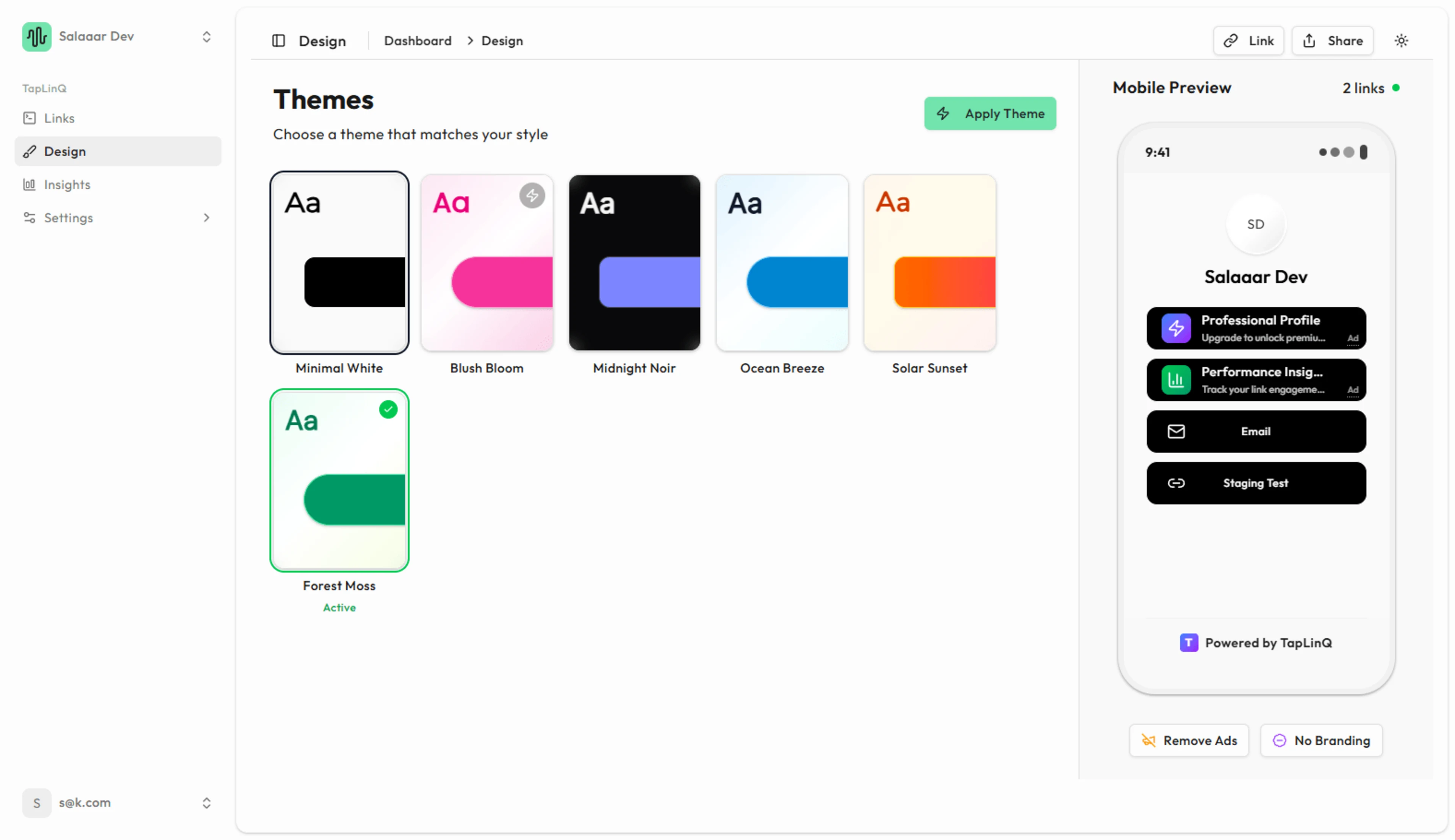 Evidence 8 for The TaplinQ Case