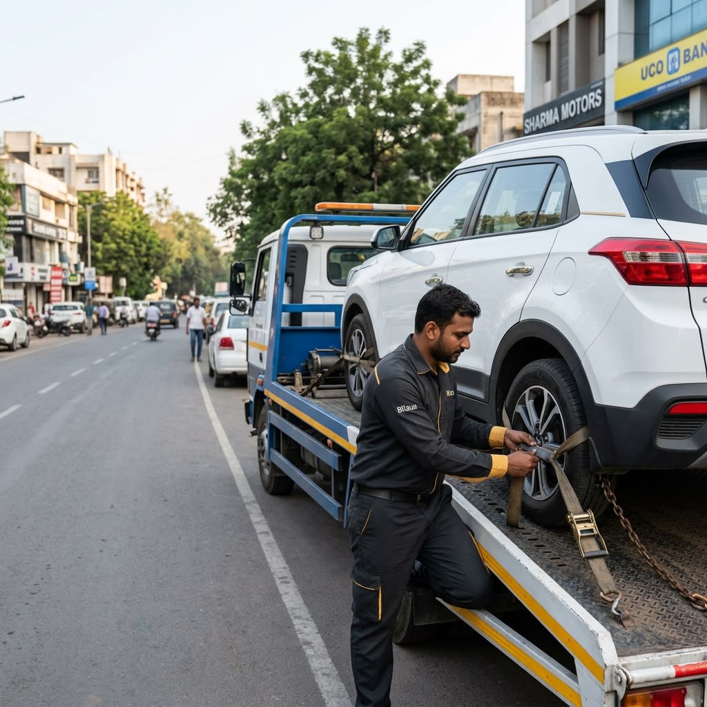 Flatbed Towing