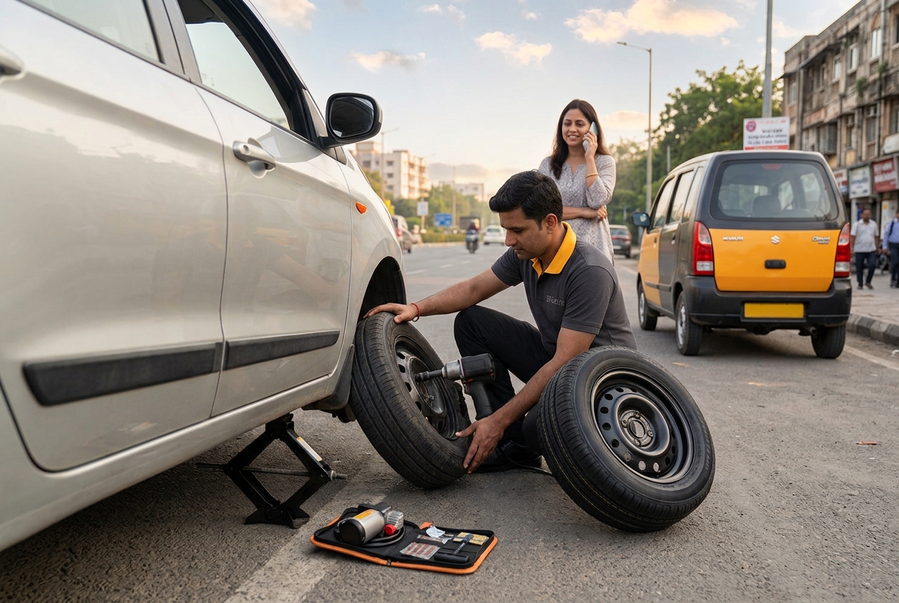 Tyre Puncture & Replacement
