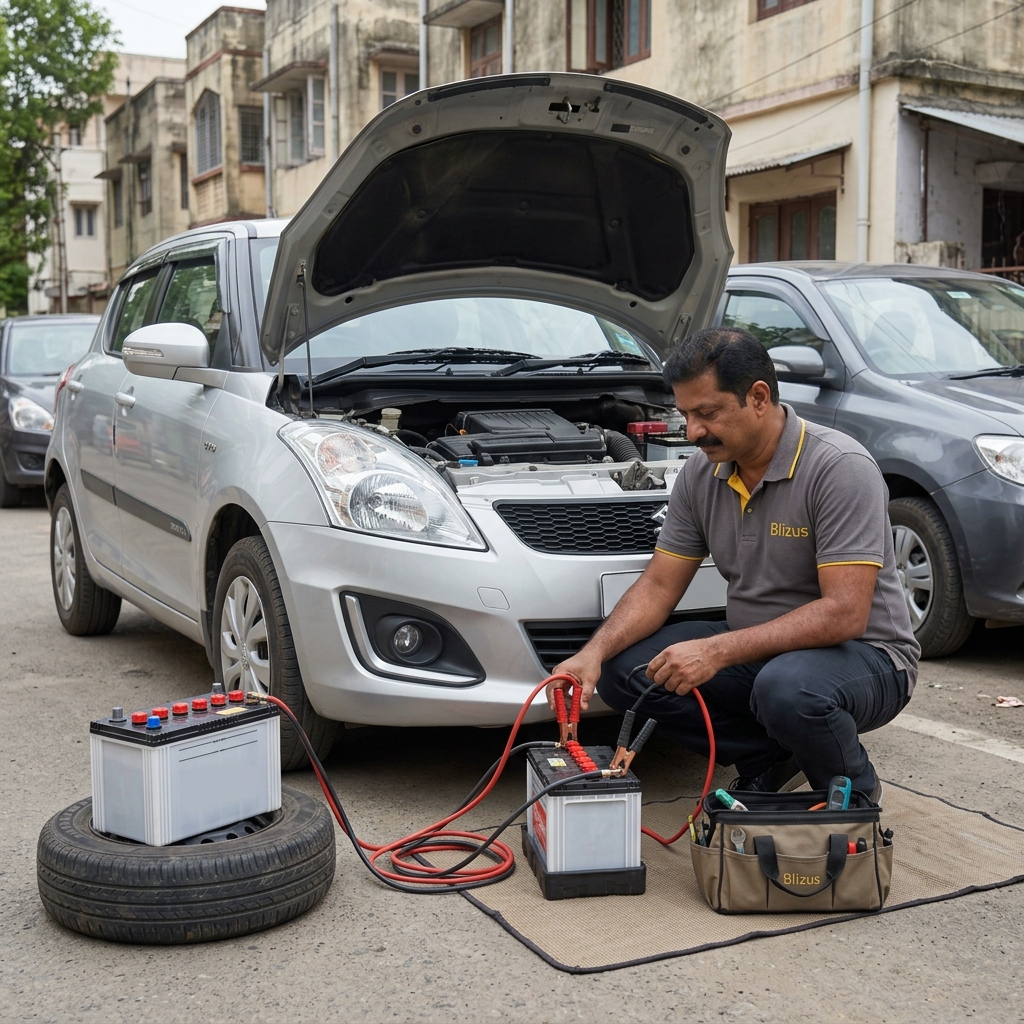 Battery Jumpstart Services in Civil Lines, Prayagraj