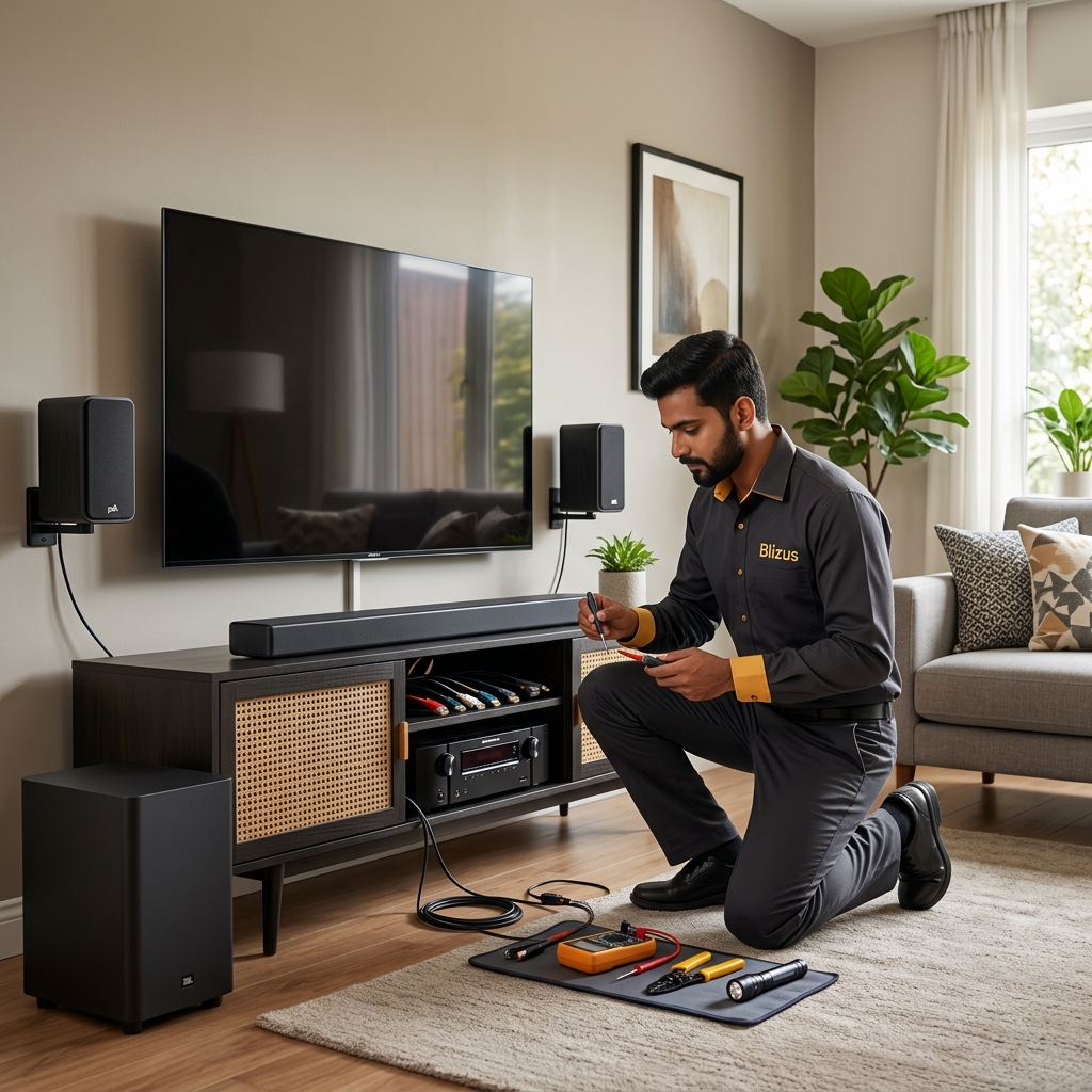 Home Theatre & Soundbar Installation & Repair in Sector 77, Gurugram
