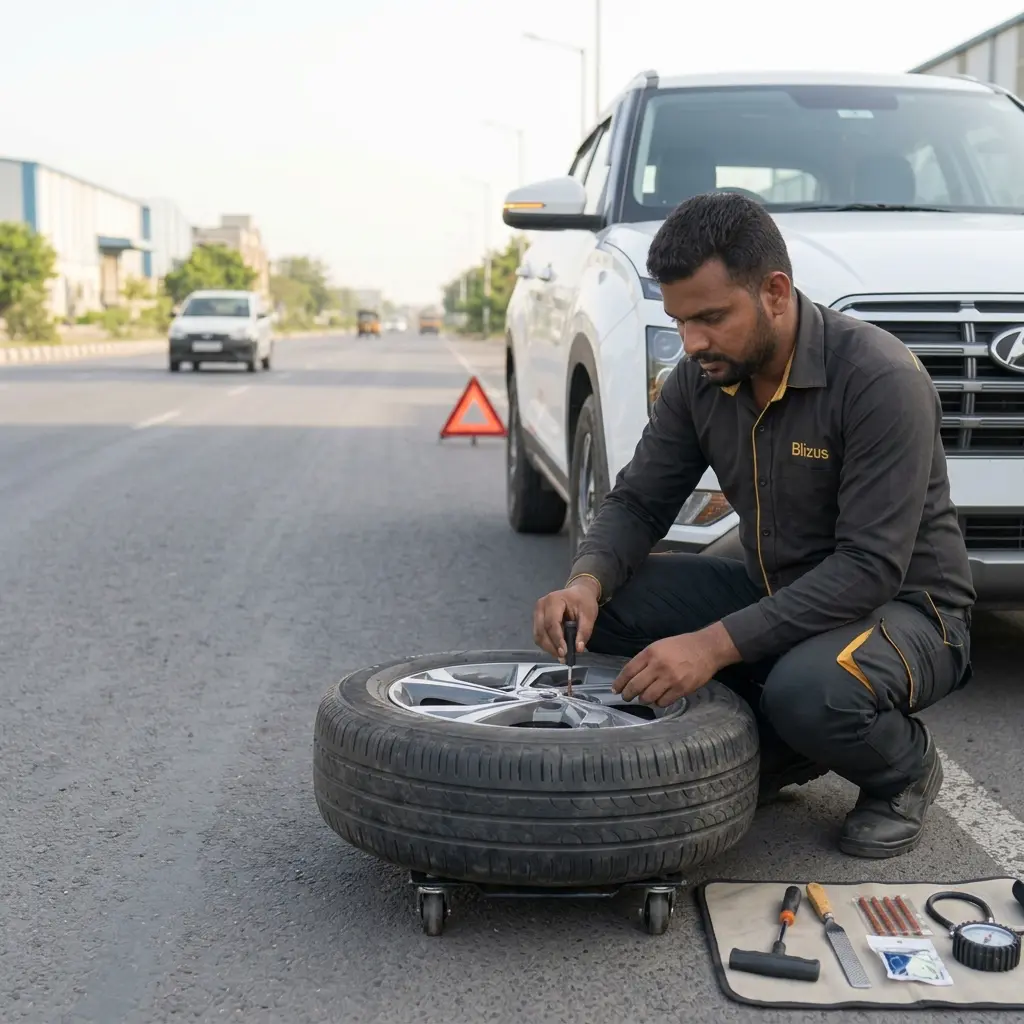 Tyre Puncture