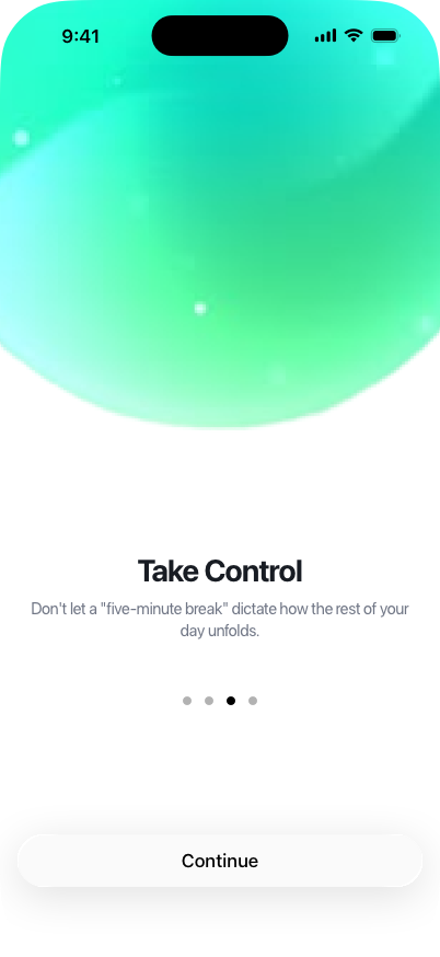 Onboarding — Take Control