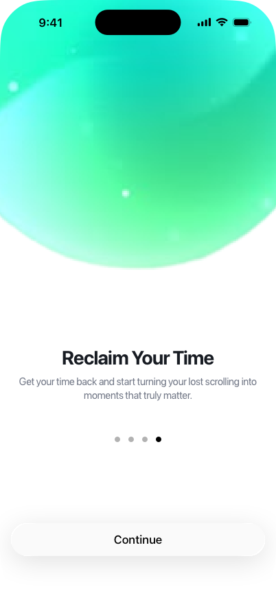Onboarding — Reclaim Your Time