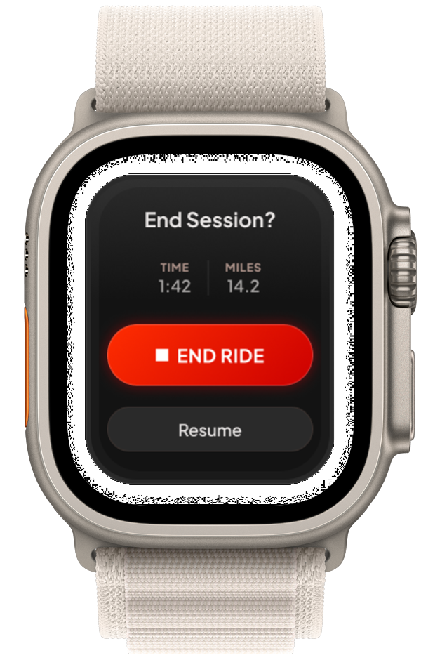 Lana Watch, End Session confirmation