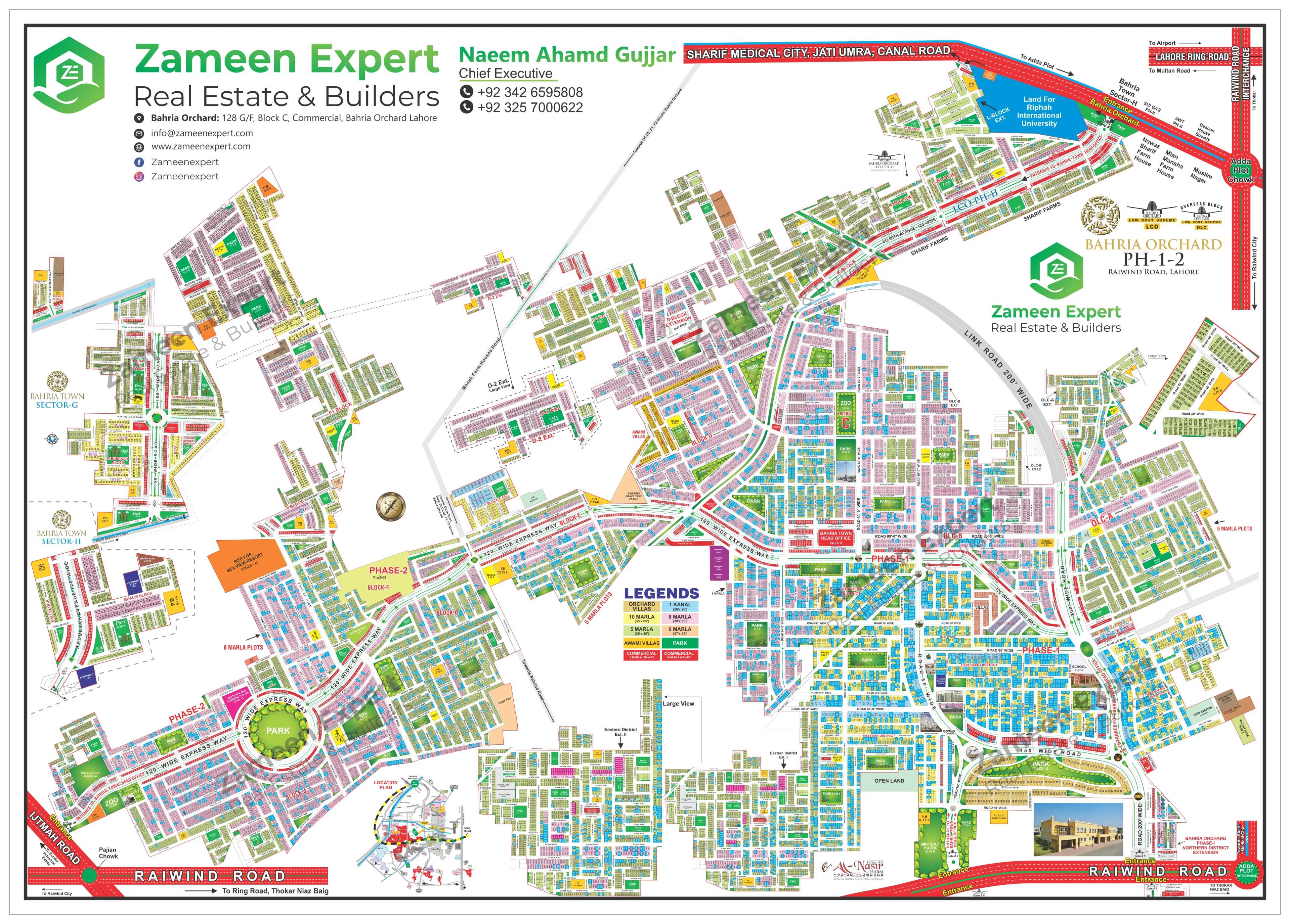 Bahria Orchard Phase I & II