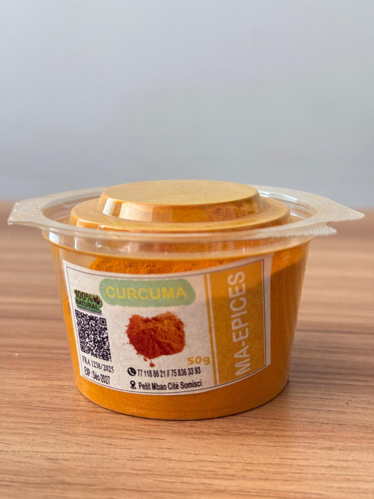 Curcuma Ma-Épices 50 g