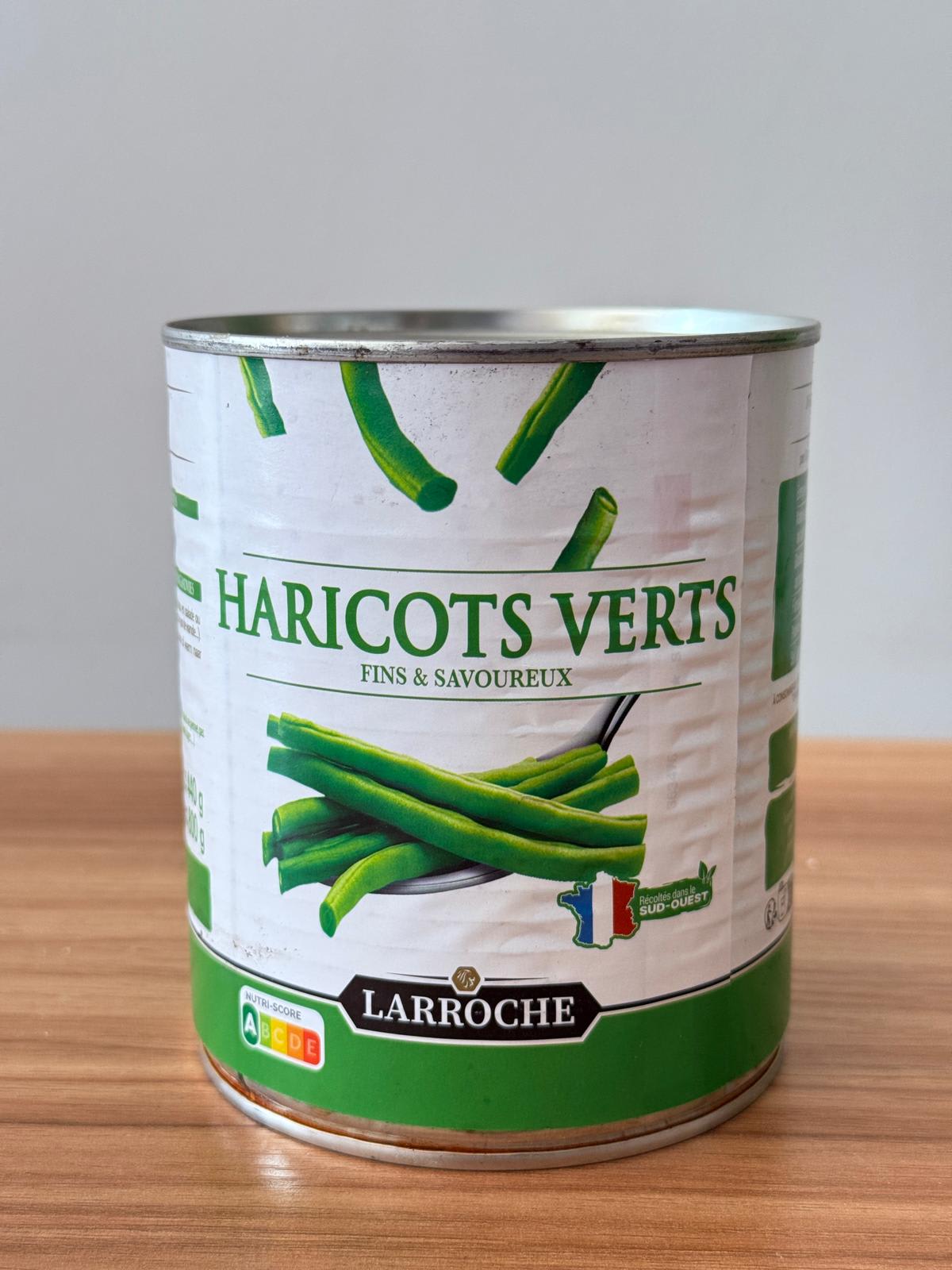 Haricots verts Larroche 800 g