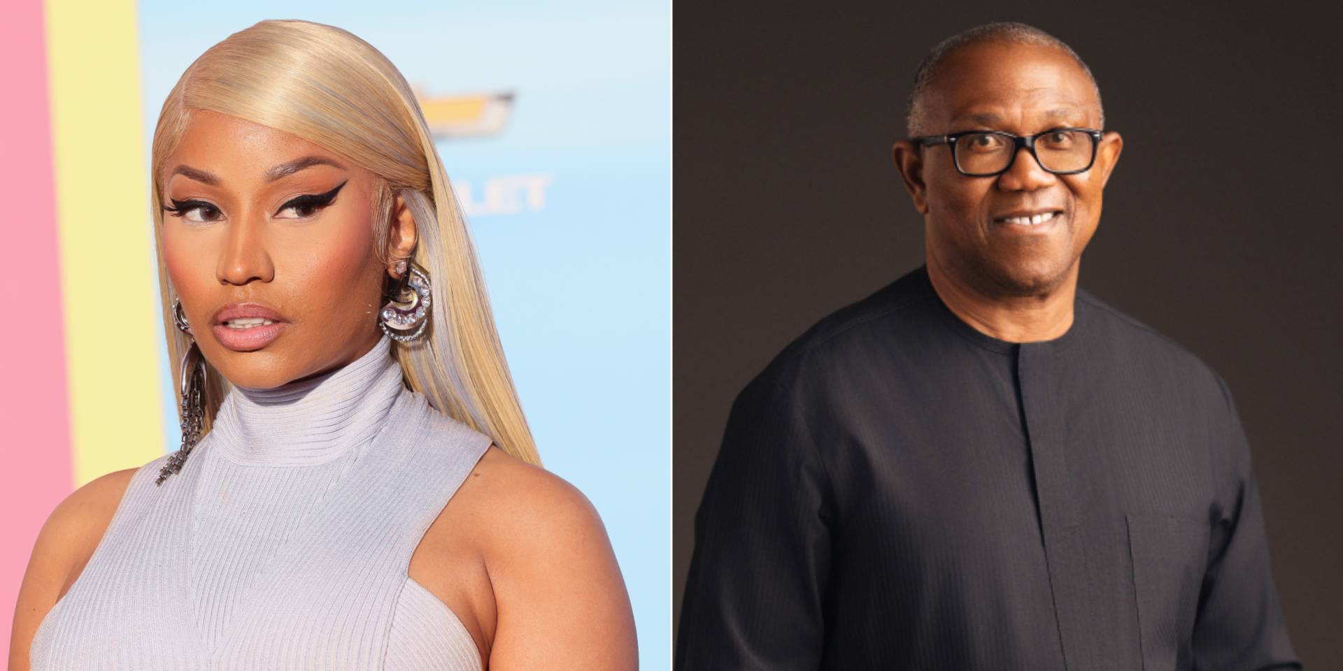 Nicki Minaj Follows Peter Obi on X After Reposting His Security Post