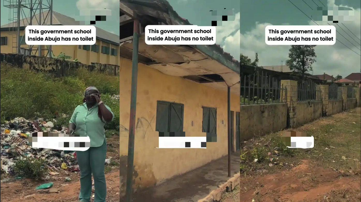 Lady Raises Alarm Over Poor Condition of Abuja Primary School