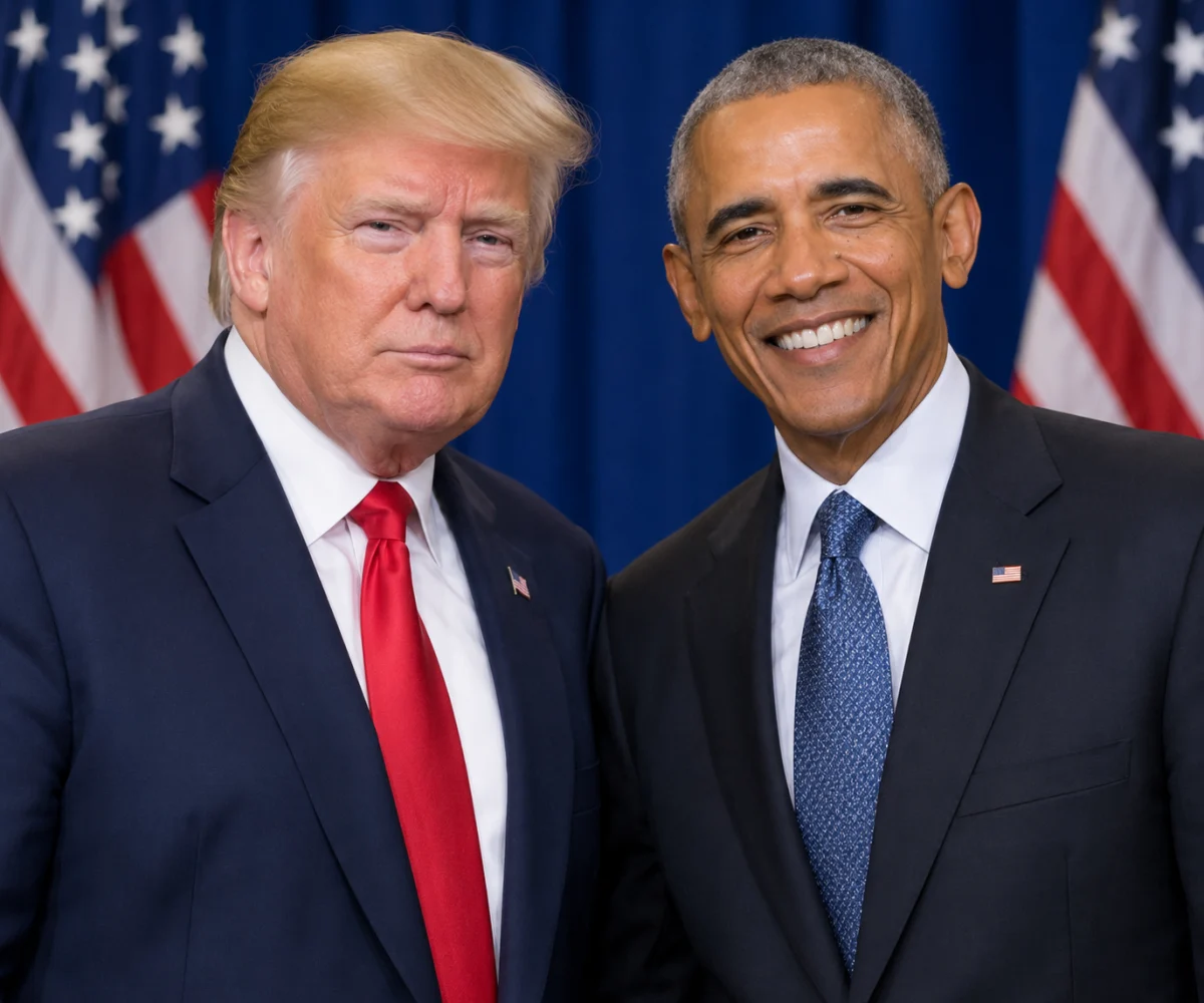 In a final showdown, Obama and Trump battle over what’s now at stake