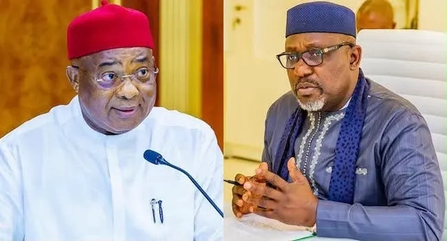 Okorocha Challenges Uzodinma’s Electoral Mandate, Says Imo Governor Has Never Won an Election