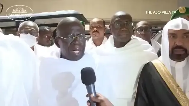 Tinubu Performs Umrah In Saudi Arabia, Prays For Nigeria’s Peace, Unity And Stability