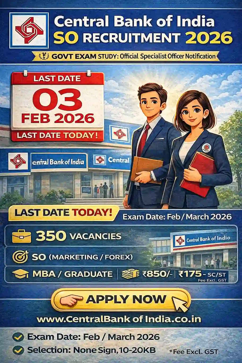 CBI SO Practice Paper 2026 | Marketing & Forex Part A Official Notification