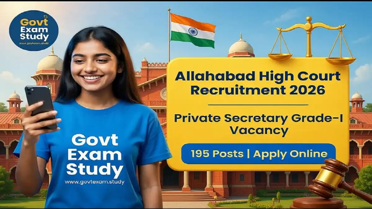 allahabad high court private secretary grade i recruitment 2026 ahc ps vacancy