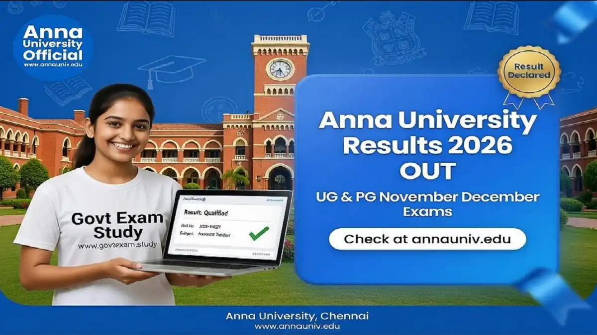 anna university results 2026 ug pg exam result coe anna university