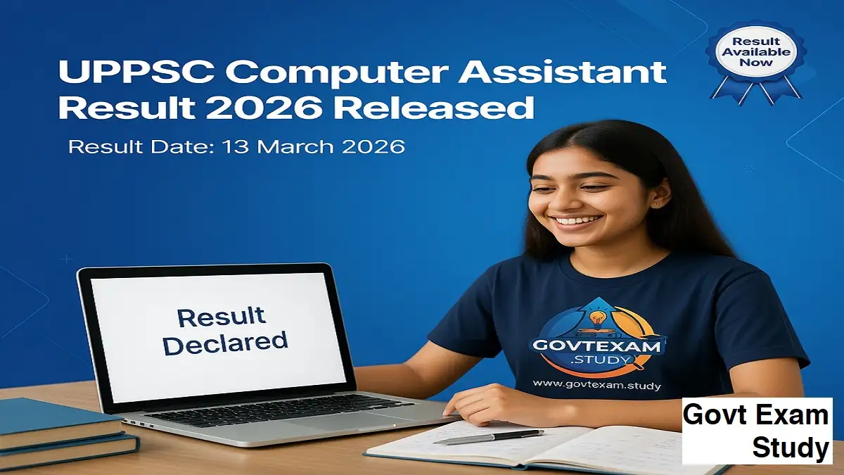 uppsc computer assistant result 2026 result pdf download