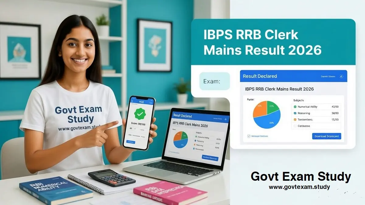 IBPS RRB Clerk Mains Result 2026 released check final result cut off and provisional allotment