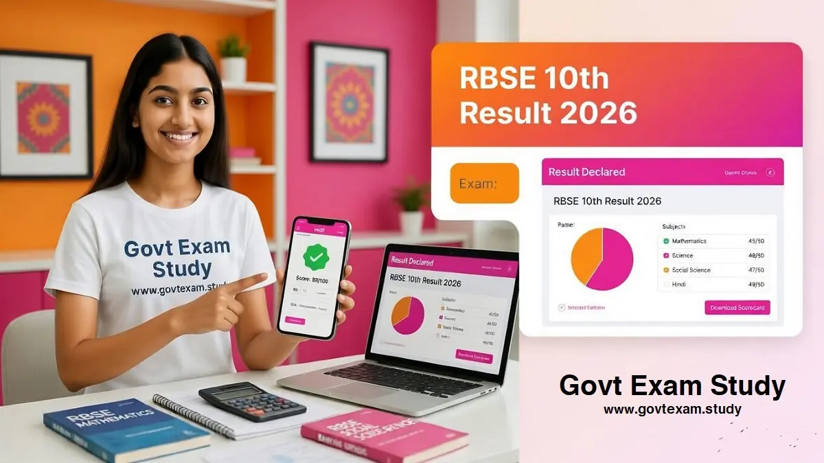 RBSE Rajasthan Board Class 10 Result 2026 – Complete Details