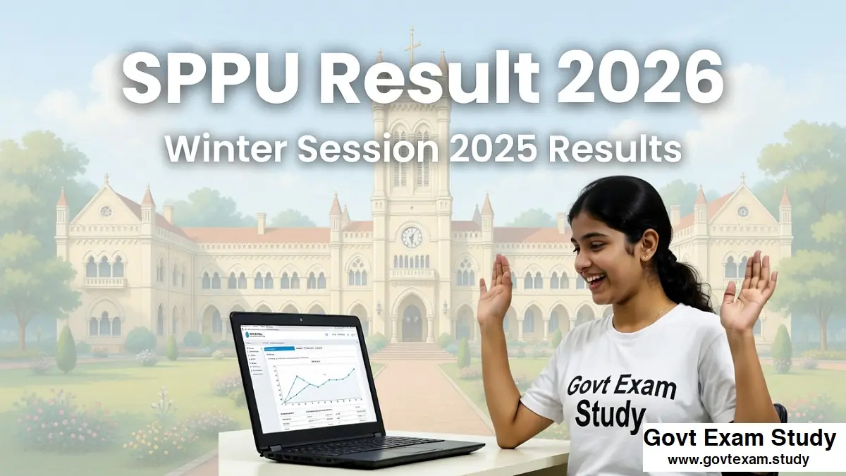 SPPU Result 2026 Savitribai Phule Pune University Winter Result 2025-26