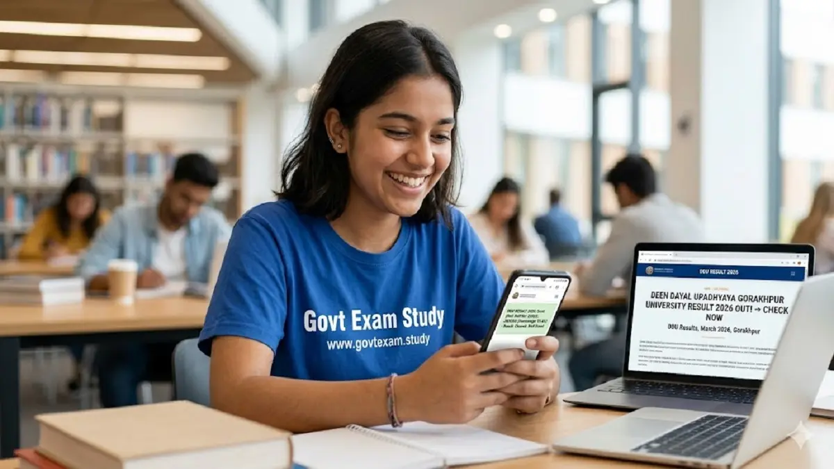 ddu result 2026 link check ug pg odd semester result ddugu
